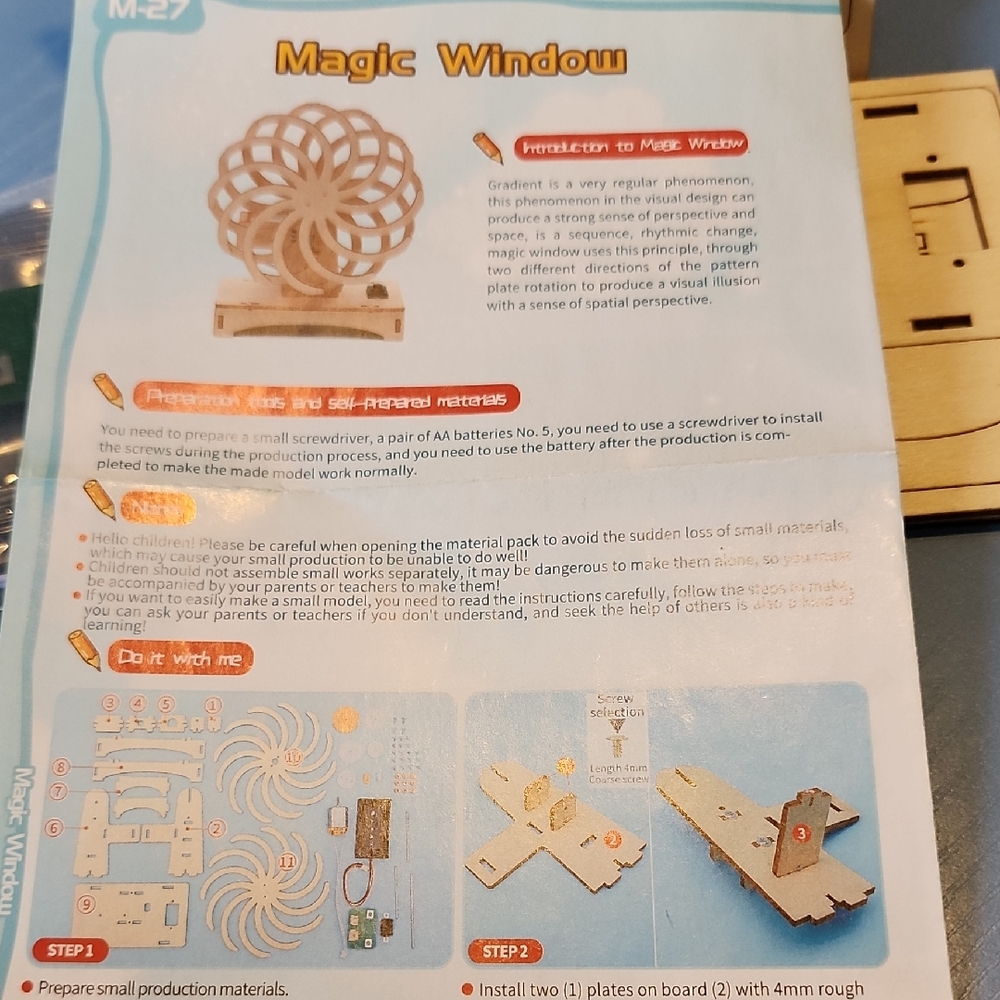 Magic Window 3D Puzzle Kit